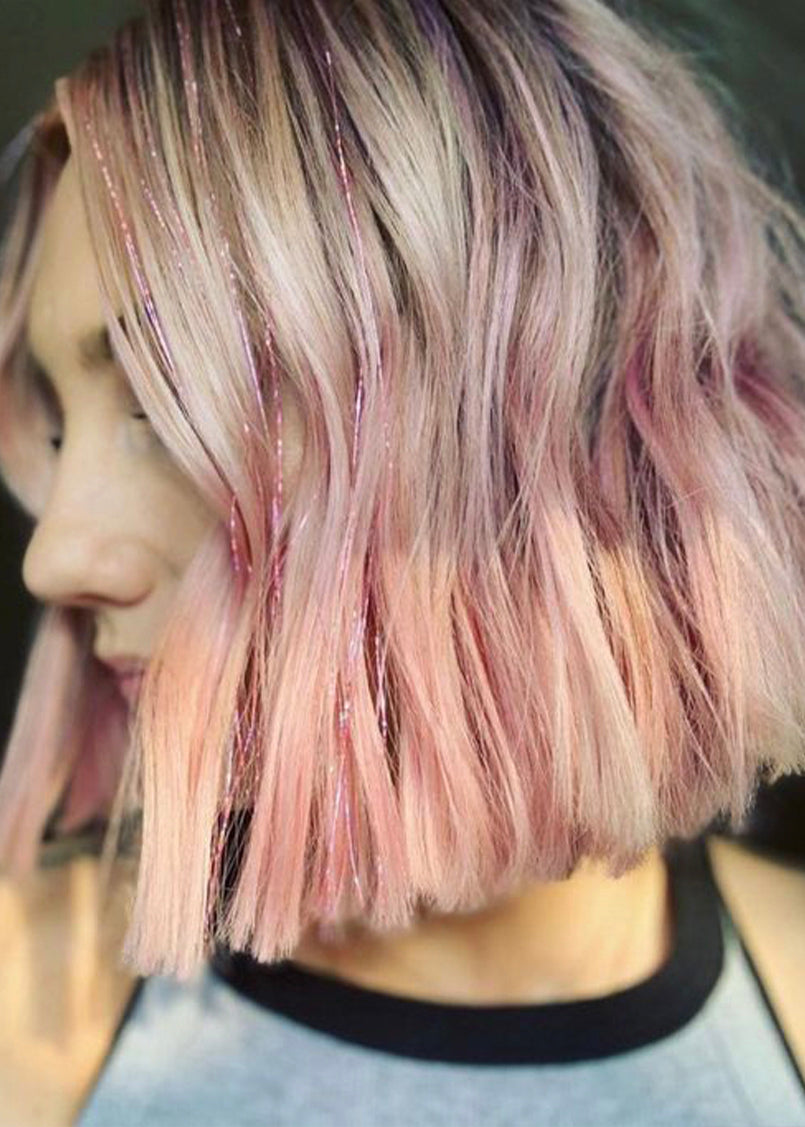 Csillám Hajtincs - PINK